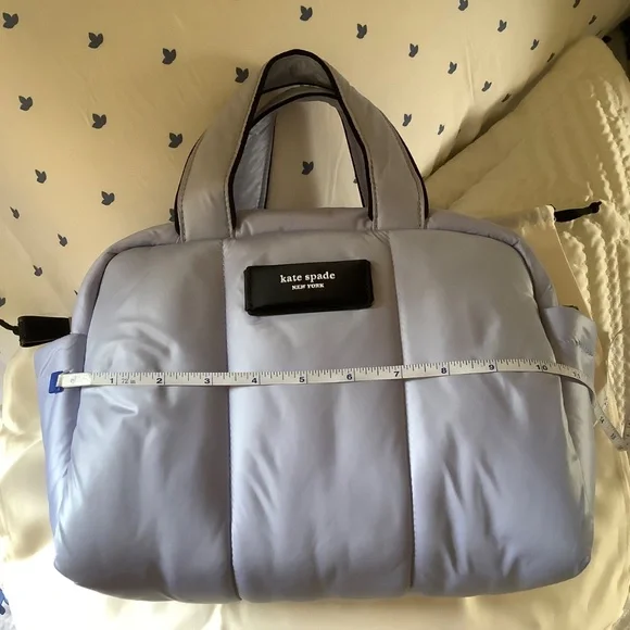 Kate Spade New York Choux Puffy Cross-Body Satchel Viola Flower OS - Picture 10 of 15